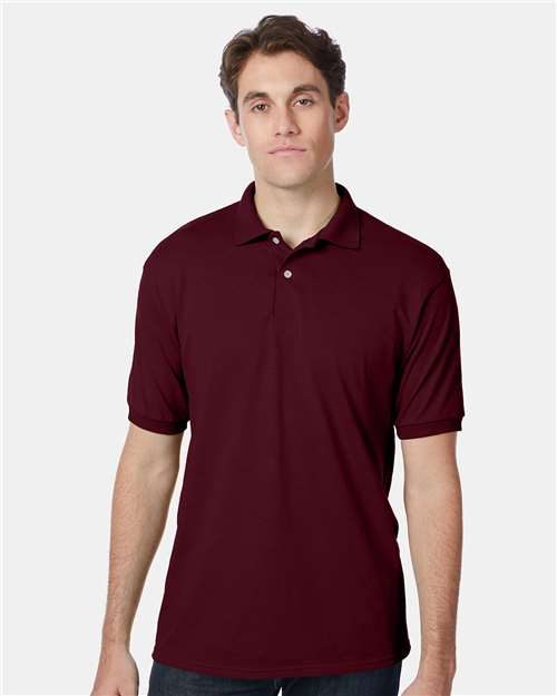 Hanes 054X - Unisex EcoSmart® Jersey Polo Hanes