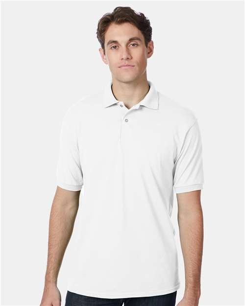 Hanes 054X - Unisex EcoSmart® Jersey Polo Hanes