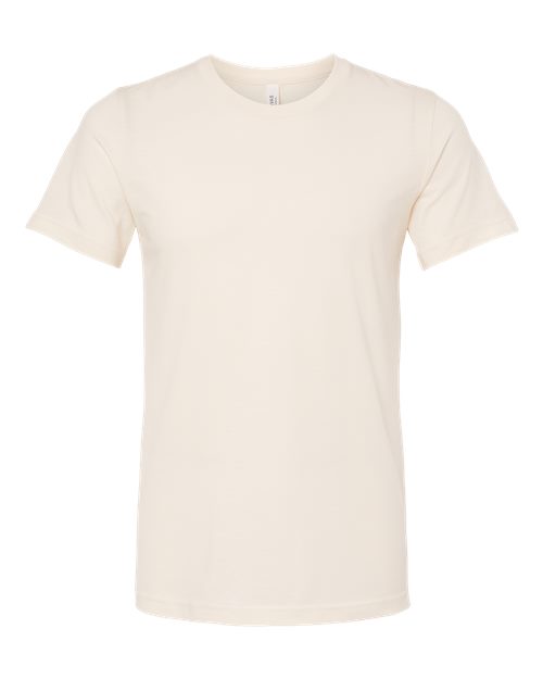 BELLA + CANVAS 3001CVC - CVC Jersey Tee - Heather Natural