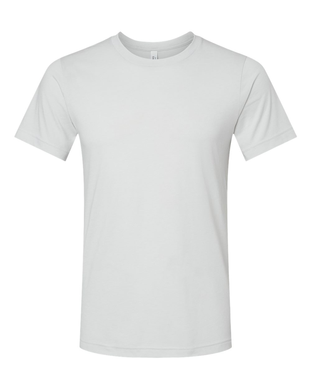 BELLA + CANVAS 3001CVC - CVC Jersey Tee - Heather Silver