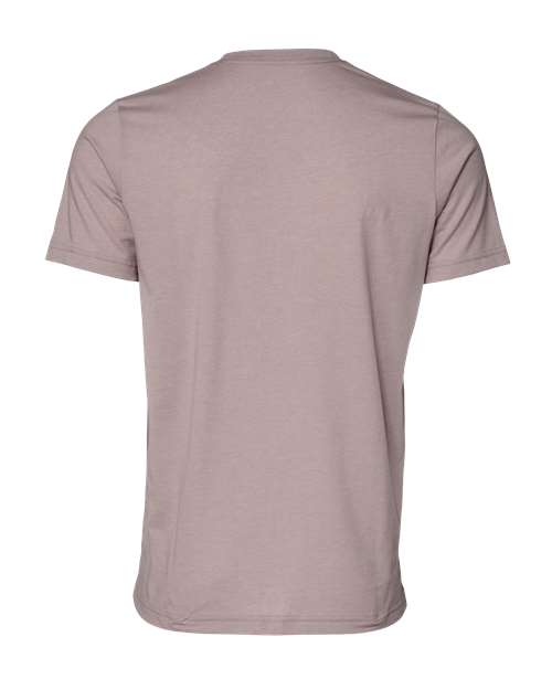 BELLA + CANVAS 3001CVC - CVC Jersey Tee - Heather Pink Gravel
