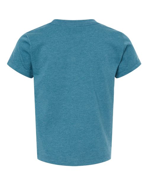 BELLA + CANVAS 3001T - Toddler Jersey Tee - Heather Deep Teal
