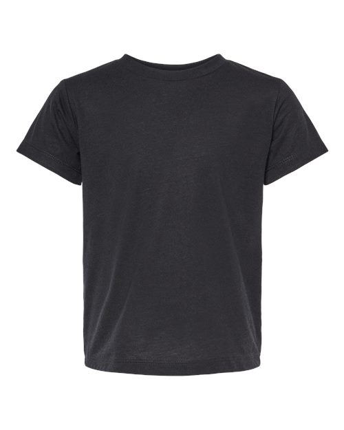 BELLA + CANVAS 3413T - Toddler Triblend Tee - Solid Black Triblend