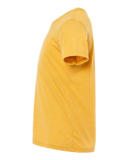 BELLA + CANVAS 3413Y - Youth Triblend Tee - Mustard Triblend