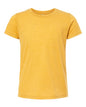 BELLA + CANVAS 3413Y - Youth Triblend Tee - Mustard Triblend