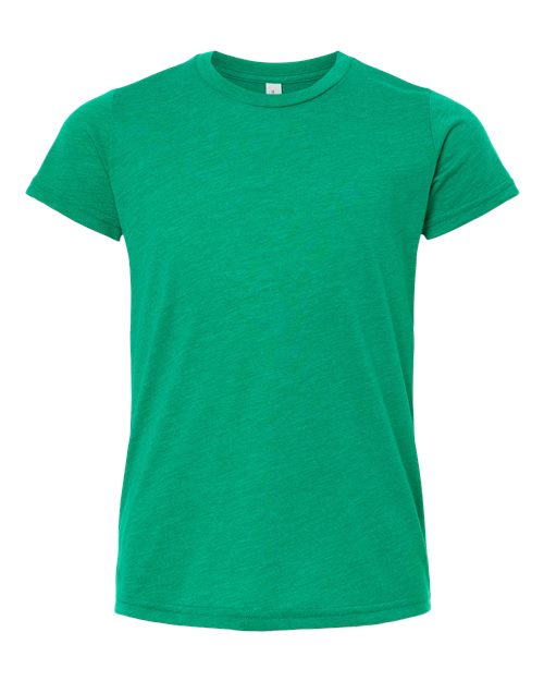 BELLA + CANVAS 3413Y - Youth Triblend Tee - Kelly Triblend