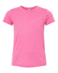 BELLA + CANVAS 3413Y - Youth Triblend Tee - Charity Pink Triblend