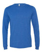 BELLA + CANVAS 3513 - Unisex Triblend Long Sleeve Tee - True Royal Triblend