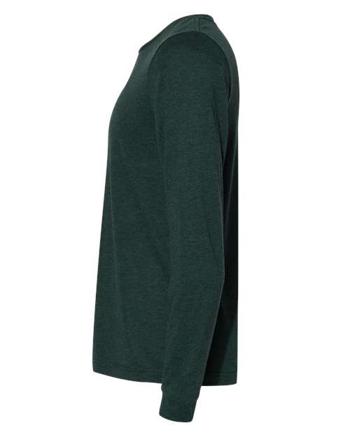 BELLA + CANVAS 3513 - Unisex Triblend Long Sleeve Tee - Emerald Triblend