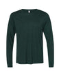 BELLA + CANVAS 3513 - Unisex Triblend Long Sleeve Tee - Emerald Triblend