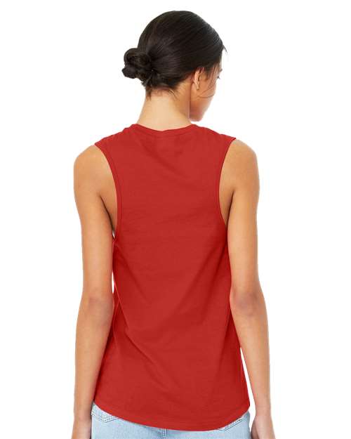 BELLA + CANVAS 6003 - Women's Jersey Muscle Tank - Red
