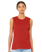 BELLA + CANVAS 6003 - Women's Jersey Muscle Tank - Red
