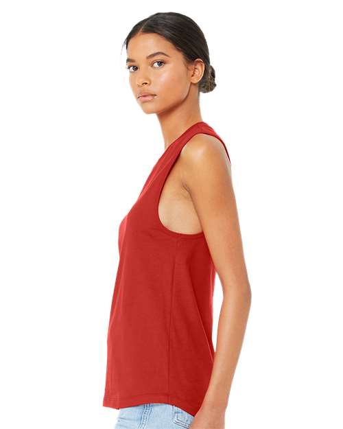 BELLA + CANVAS 6003 - Women's Jersey Muscle Tank - Red