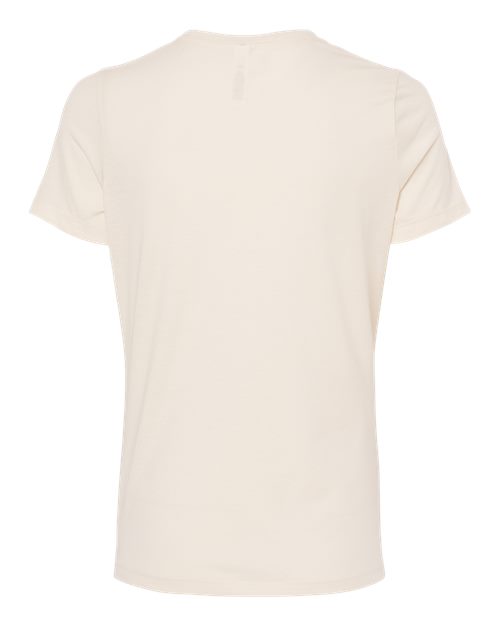 BELLA + CANVAS 6400CVC - Womens Relaxed Fit Heather CVC Tee - Heather Natural