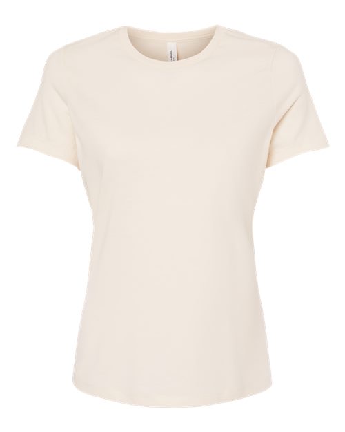BELLA + CANVAS 6400CVC - Womens Relaxed Fit Heather CVC Tee - Heather Natural