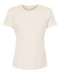 BELLA + CANVAS 6400CVC - Womens Relaxed Fit Heather CVC Tee - Heather Natural