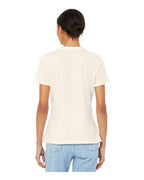 BELLA + CANVAS 6400CVC - Womens Relaxed Fit Heather CVC Tee - Heather Natural