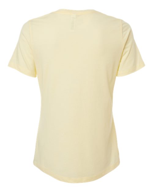 BELLA + CANVAS 6400CVC - Womens Relaxed Fit Heather CVC Tee - Heather French Vanilla