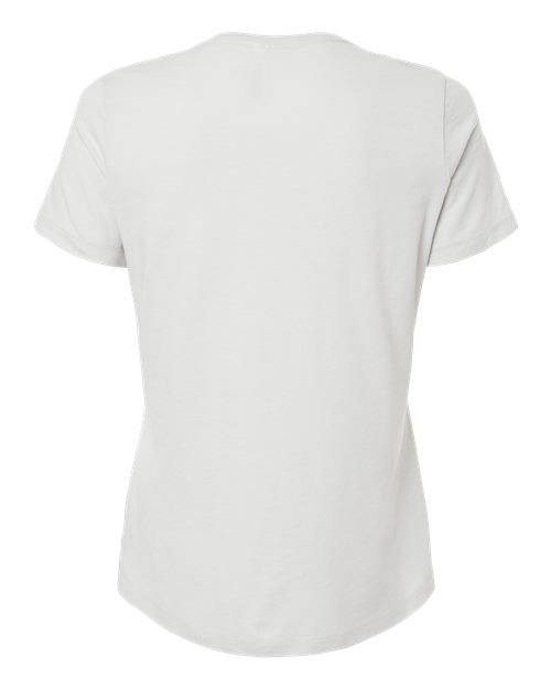 BELLA + CANVAS 6400CVC - Womens Relaxed Fit Heather CVC Tee - Heather Silver