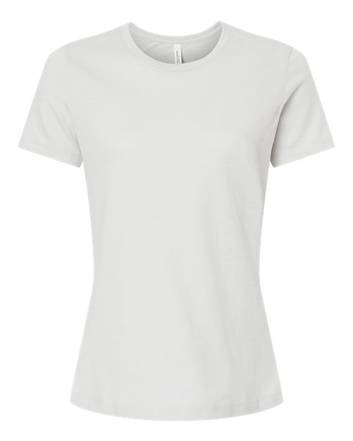 BELLA + CANVAS 6400CVC - Womens Relaxed Fit Heather CVC Tee - Heather Silver