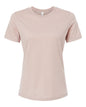 BELLA + CANVAS 6400CVC - Womens Relaxed Fit Heather CVC Tee - Heather Pink Gravel