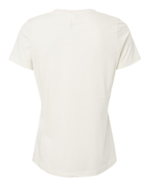 BELLA + CANVAS 6405 - Womens Relaxed Jersey V-Neck Tee - Vintage White