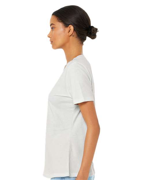 BELLA + CANVAS 6405 - Womens Relaxed Jersey V-Neck Tee - Vintage White