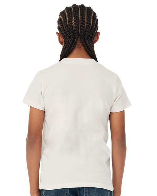 BELLA + CANVAS 3001Y - Youth Jersey Tee - Vintage White