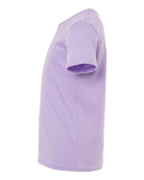 BELLA + CANVAS 3001Y - Youth Jersey Tee - Dark Lavender