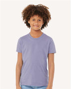 BELLA + CANVAS 3001Y - Youth Jersey Tee - Dark Lavender