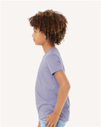 BELLA + CANVAS 3001Y - Youth Jersey Tee - Dark Lavender