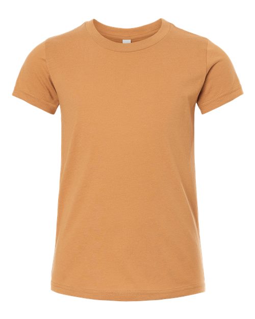 BELLA + CANVAS 3001Y - Youth Jersey Tee - Toast