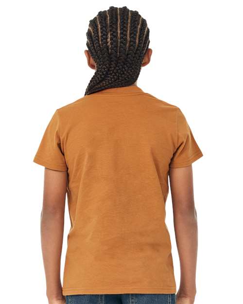 BELLA + CANVAS 3001Y - Youth Jersey Tee - Toast