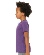 BELLA + CANVAS 3001Y - Youth Jersey Tee - Royal Purple