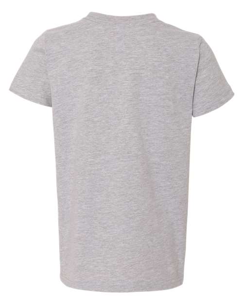 BELLA + CANVAS 3001YCVC - Youth CVC Jersey Tee - Athletic Heather