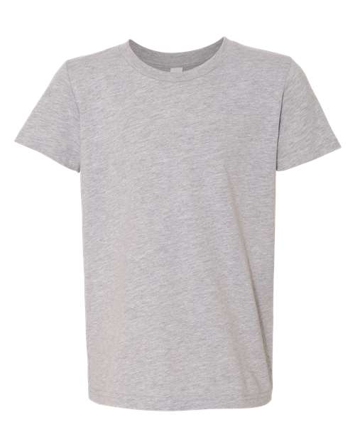 BELLA + CANVAS 3001YCVC - Youth CVC Jersey Tee - Athletic Heather