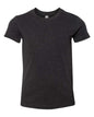 BELLA + CANVAS 3001YCVC - Youth CVC Jersey Tee - Black Heather