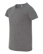 BELLA + CANVAS 3001YCVC - Youth CVC Jersey Tee - Deep Heather