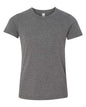 BELLA + CANVAS 3001YCVC - Youth CVC Jersey Tee - Deep Heather