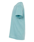 BELLA + CANVAS 3001YCVC - Youth CVC Jersey Tee - Heather Blue Lagoon