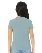 BELLA + CANVAS 3001YCVC - Youth CVC Jersey Tee - Heather Blue Lagoon