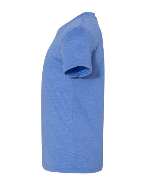 BELLA + CANVAS 3001YCVC - Youth CVC Jersey Tee - Heather Columbia Blue
