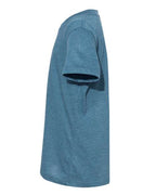 BELLA + CANVAS 3001YCVC - Youth CVC Jersey Tee - Heather Deep Teal