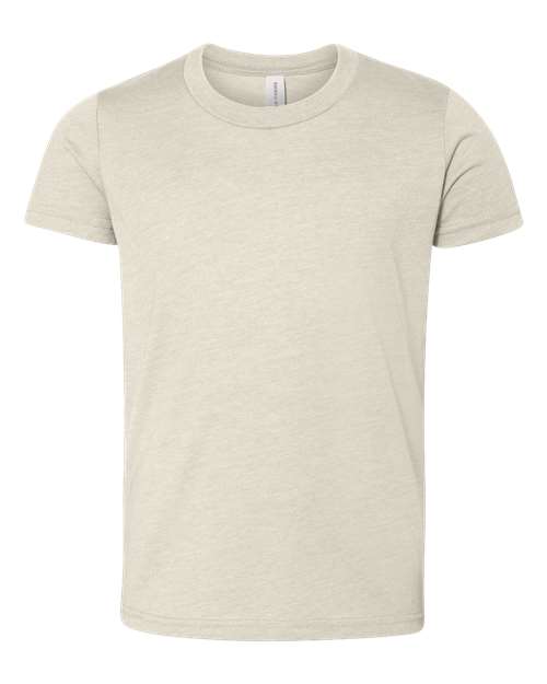 BELLA + CANVAS 3001YCVC - Youth CVC Jersey Tee - Heather Dust