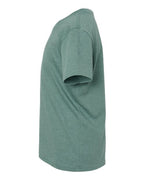 BELLA + CANVAS 3001YCVC - Youth CVC Jersey Tee - Heather Dusty Blue