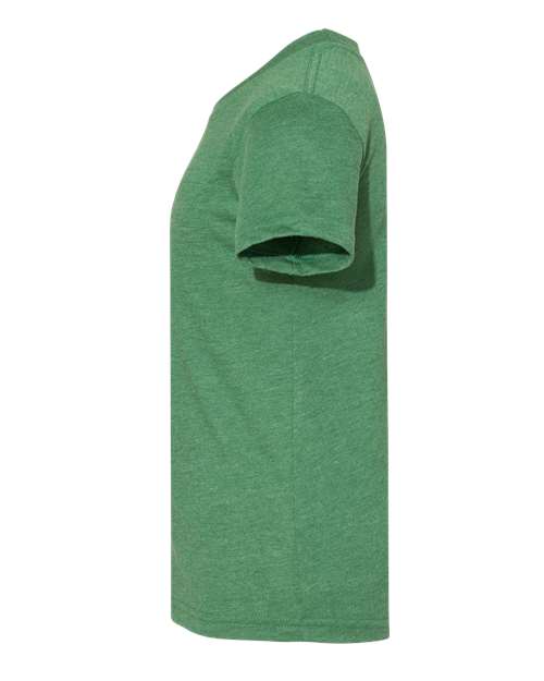 BELLA + CANVAS 3001YCVC - Youth CVC Jersey Tee - Heather Grass Green