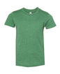 BELLA + CANVAS 3001YCVC - Youth CVC Jersey Tee - Heather Grass Green
