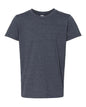 BELLA + CANVAS 3001YCVC - Youth CVC Jersey Tee - Heather Navy