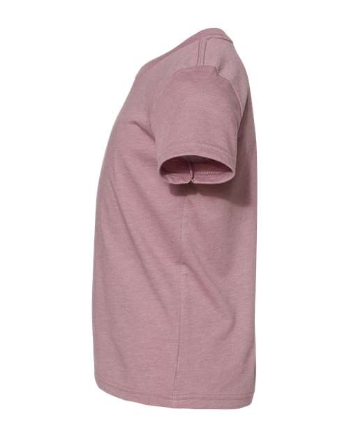 BELLA + CANVAS 3001YCVC - Youth CVC Jersey Tee - Heather Orchid