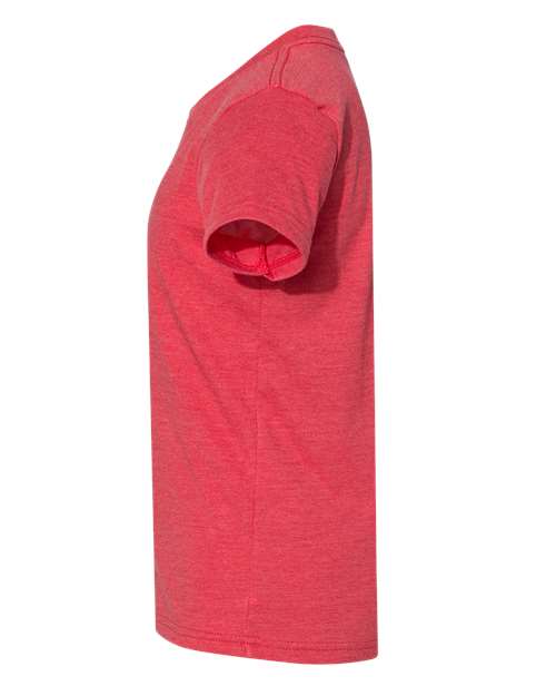 BELLA + CANVAS 3001YCVC - Youth CVC Jersey Tee - Heather Red